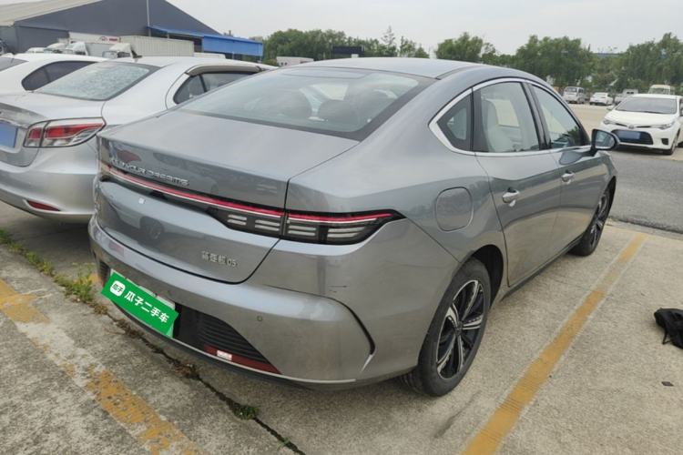Used BYD Destroyer 05 2024 Honor Edition DM-i 120KM Luxury Model Rear Right 45 Deg