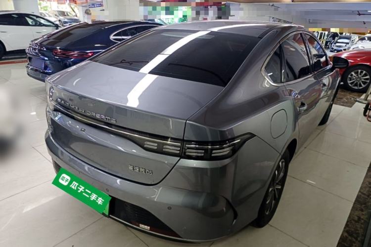 Used BYD Destroyer 05 2024 HONOR Edition DM-i 55KM Luxury Model Rear Right 45 Deg