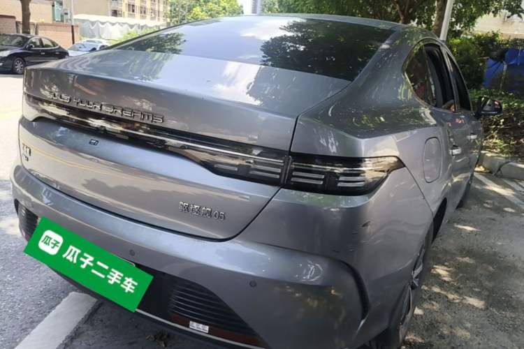 Used BYD Destroyer 05 2024 HONOR Edition DM-i 55KM Luxury Model Rear Right 45 Deg