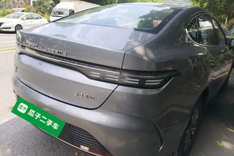 Used BYD Destroyer 05 2024 HONOR Edition DM-i 55KM Luxury Model Rear Right 45 Deg