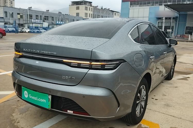 Used BYD Destroyer 05 2024 HONOR Edition DM-i 55KM Luxury Model Rear Right 45 Deg
