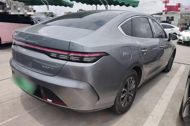 Used BYD Destroyer 05 2024 HONOR Edition DM-i 55KM Luxury Model Rear Right 45 Deg