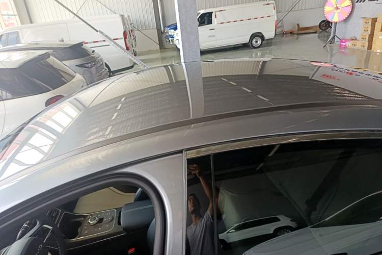 Used BYD Destroyer 05 2024 HONOR Edition DM-i 55KM Luxury Model Roof