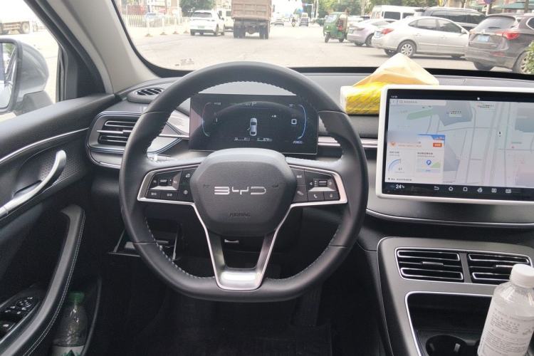 Used BYD Destroyer 05 2024 HONOR Edition DM-i 120KM Prestige Model Steering Wheel