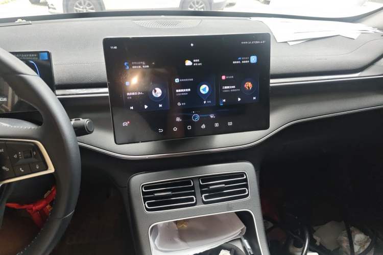 Used BYD Destroyer 05 2024 HONOR Edition DM-i 55KM Luxury Model Audio And AC Panel