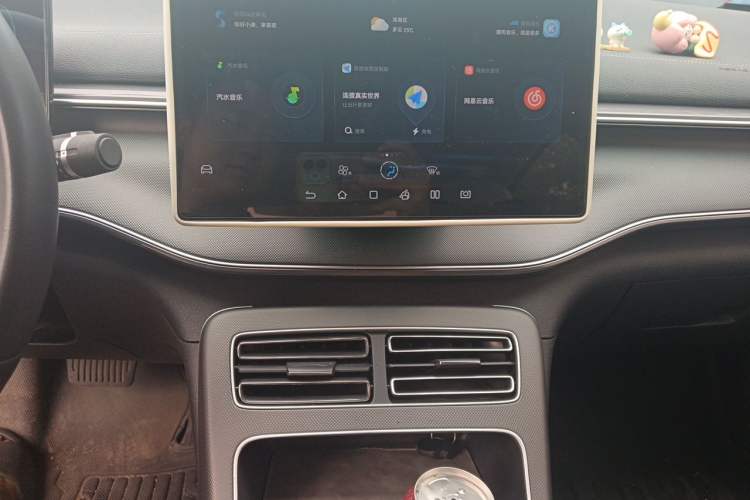 Used BYD Destroyer 05 2024 HONOR Edition DM-i 55KM Luxury Model Audio And AC Panel