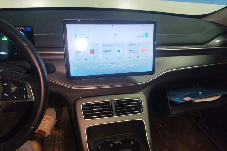 Used BYD Destroyer 05 2024 HONOR Edition DM-i 55KM Luxury Model Audio And AC Panel