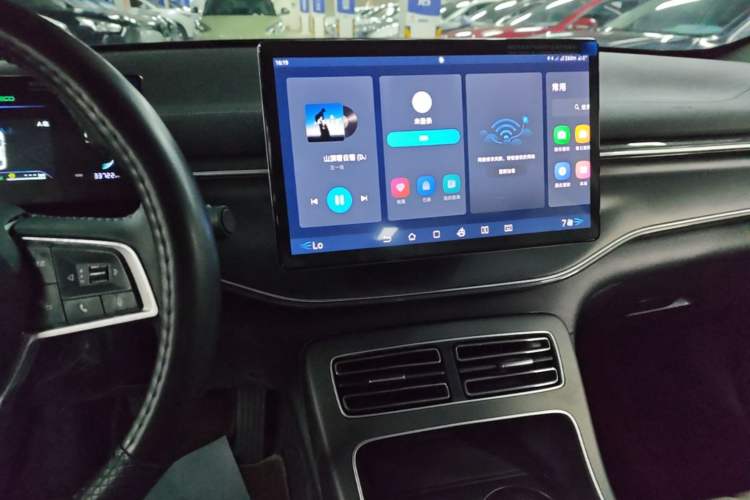 Used BYD Destroyer 05 2024 HONOR Edition DM-i 55KM Luxury Model Audio And AC Panel