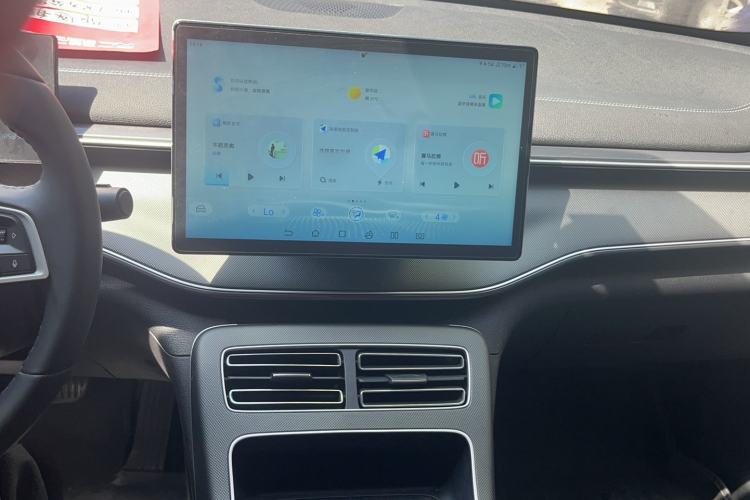 Used BYD Destroyer 05 2024 HONOR Edition DM-i 55KM Luxury Model Audio And AC Panel