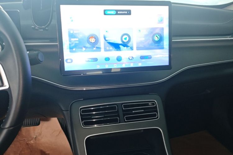 Used BYD Destroyer 05 2024 HONOR Edition DM-i 55KM Luxury Model Audio And AC Panel