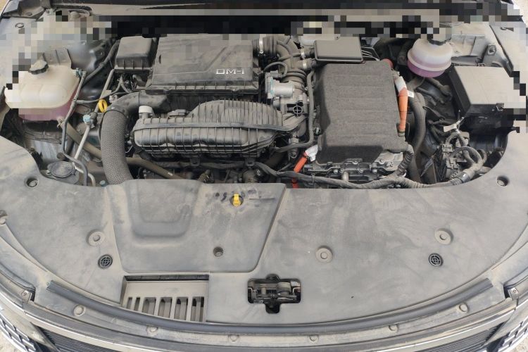 Used BYD Destroyer 05 2024 HONOR Edition DM-i 55KM Luxury Model Engine Bay