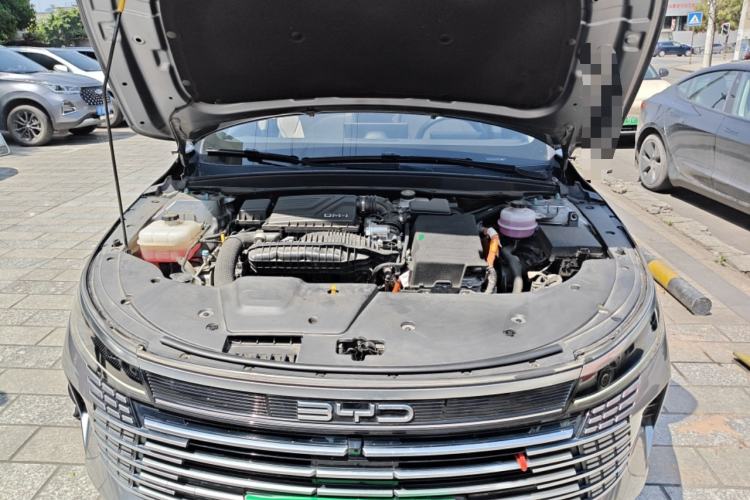 Used BYD Destroyer 05 2024 HONOR Edition DM-i 55KM Luxury Model Engine Bay