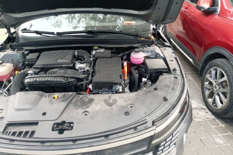 Used BYD Destroyer 05 2024 HONOR Edition DM-i 55KM Luxury Model Engine Bay Left