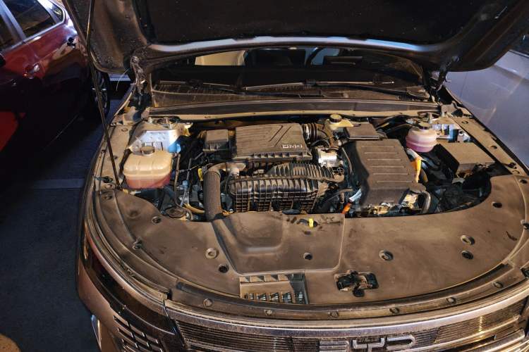 Used BYD Destroyer 05 2024 HONOR Edition DM-i 55KM Luxury Model Engine Bay Right