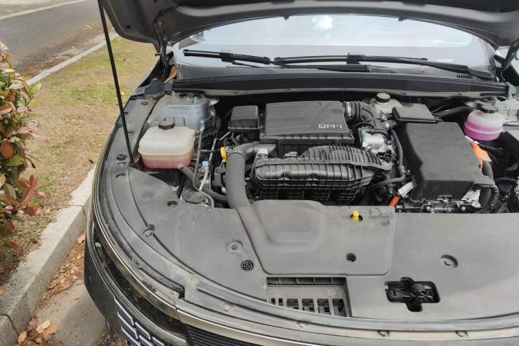 Used BYD Destroyer 05 2024 HONOR Edition DM-i 55KM Luxury Model Engine Bay Right