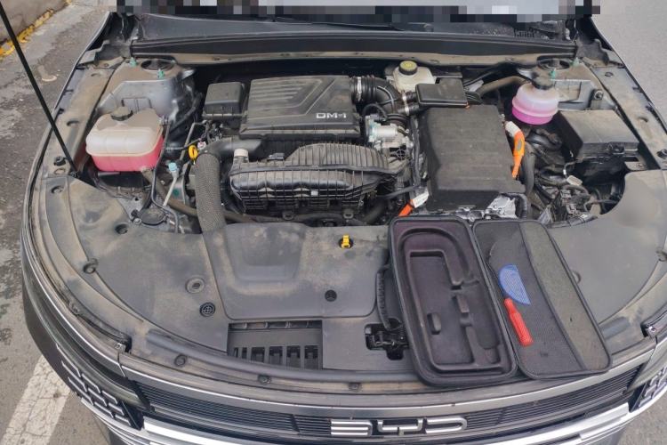 Used BYD Destroyer 05 2024 HONOR Edition DM-i 55KM Luxury Model Engine Bay