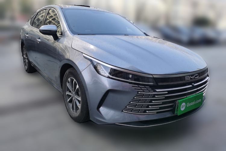 Used BYD Destroyer 05 2024 HONOR Edition DM-i 55KM Luxury Model Front Right 45 Deg