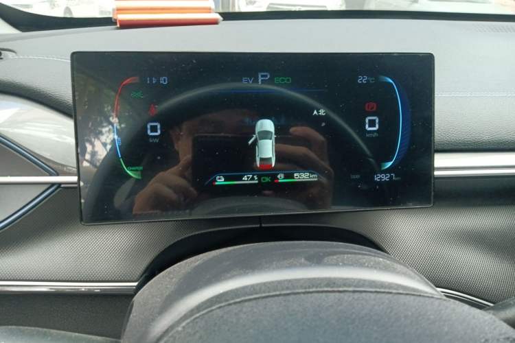 Used BYD Destroyer 05 2024 HONOR Edition DM-i 55KM Luxury Model Instrument Cluster