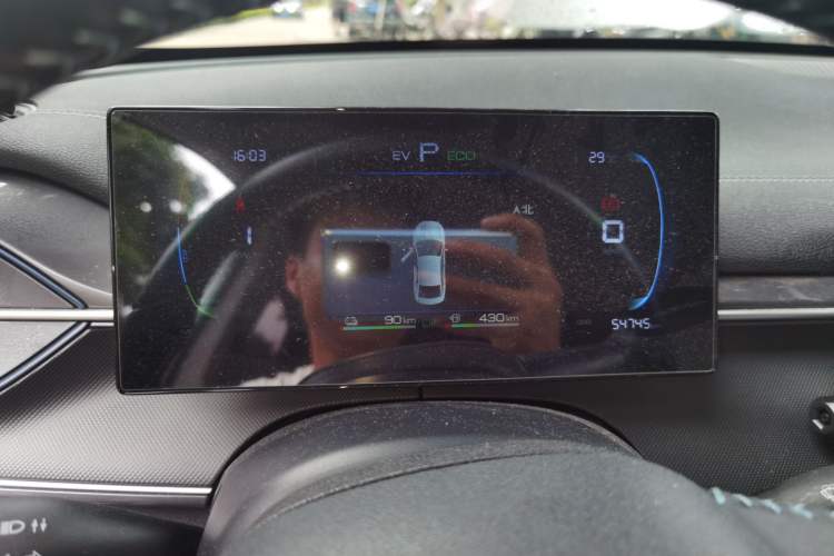 Used BYD Destroyer 05 2024 Honor Edition DM-i 120KM Luxury Model Instrument Cluster