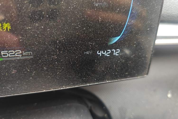 Used BYD Destroyer 05 2024 HONOR Edition DM-i 55KM Luxury Model Odometer Close Up