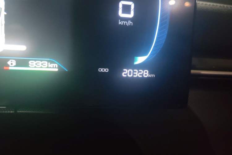 Used BYD Destroyer 05 2024 HONOR Edition DM-i 55KM Luxury Model Odometer Close Up