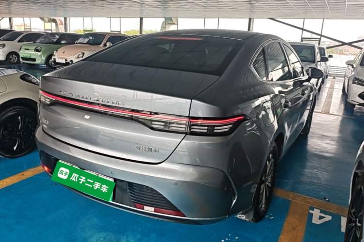 Used BYD Destroyer 05 2024 HONOR Edition DM-i 55KM Luxury Model Rear Right 45 Deg