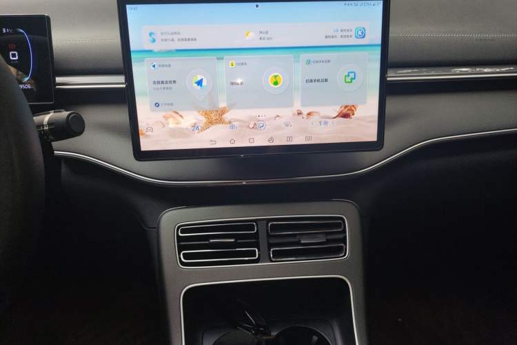 Used BYD Destroyer 05 2024 HONOR Edition DM-i 55KM Luxury Model Audio And AC Panel