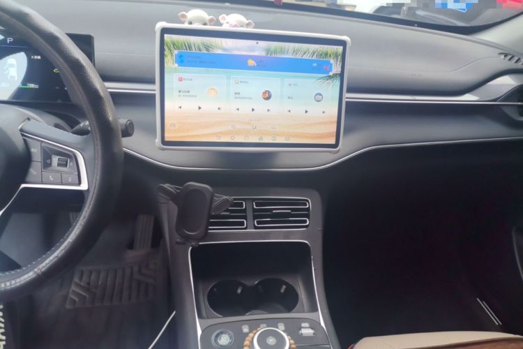 Used BYD Destroyer 05 2024 HONOR Edition DM-i 55KM Luxury Model Audio And AC Panel