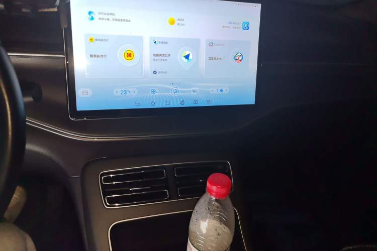 Used BYD Destroyer 05 2024 HONOR Edition DM-i 55KM Luxury Model Audio And AC Panel
