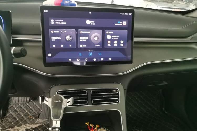 Used BYD Destroyer 05 2024 HONOR Edition DM-i 55KM Luxury Model Audio And AC Panel