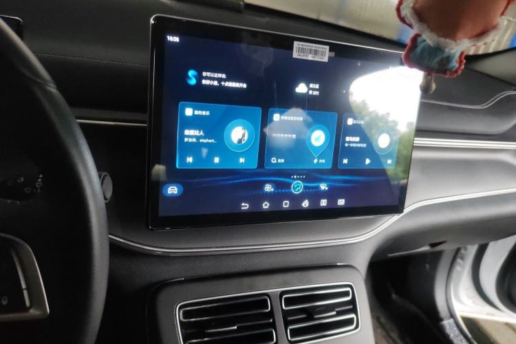 Used BYD Destroyer 05 2024 HONOR Edition DM-i 55KM Luxury Model Audio And AC Panel