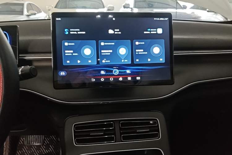 Used BYD Destroyer 05 2024 HONOR Edition DM-i 55KM Luxury Model Audio And AC Panel