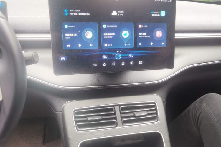 Used BYD Destroyer 05 2024 HONOR Edition DM-i 55KM Luxury Model Audio And AC Panel