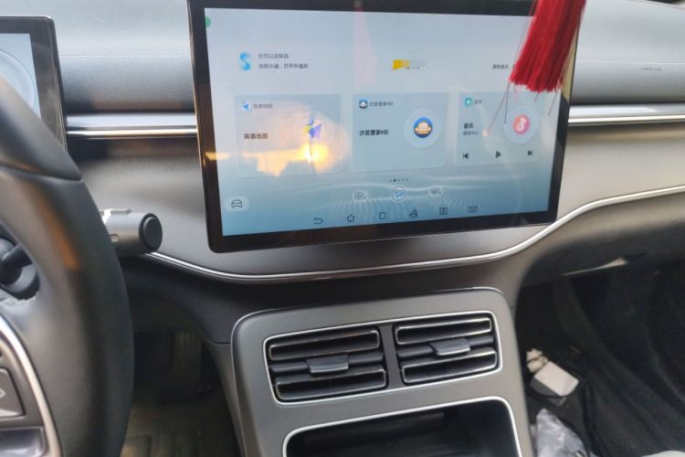 Used BYD Destroyer 05 2024 HONOR Edition DM-i 120KM Flagship Model Audio And AC Panel