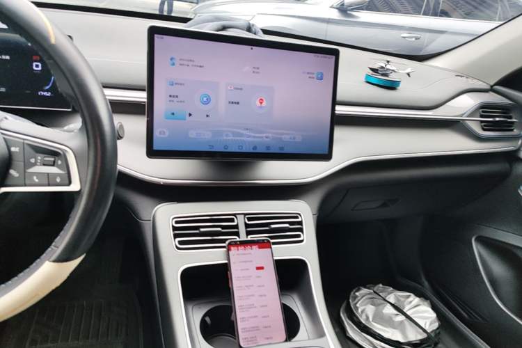 Used BYD Destroyer 05 2024 HONOR Edition DM-i 55KM Luxury Model Audio And AC Panel