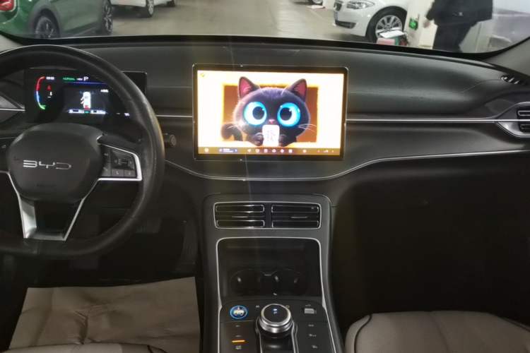 Used BYD Destroyer 05 2024 HONOR Edition DM-i 55KM Luxury Model Audio And AC Panel