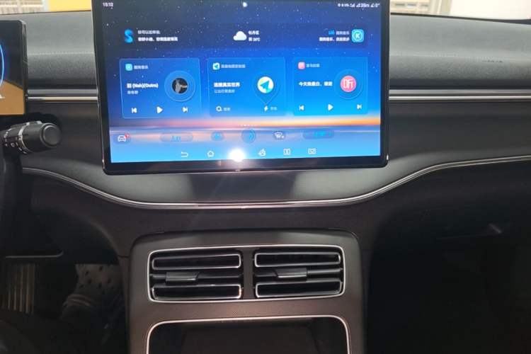 Used BYD Destroyer 05 2024 HONOR Edition DM-i 55KM Luxury Model Audio And AC Panel
