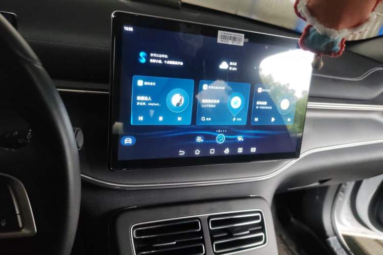 Used BYD Destroyer 05 2024 HONOR Edition DM-i 55KM Luxury Model Audio And AC Panel