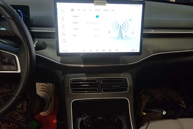 Used BYD Destroyer 05 2024 Honor Edition DM-i 120KM Luxury Model Audio And AC Panel
