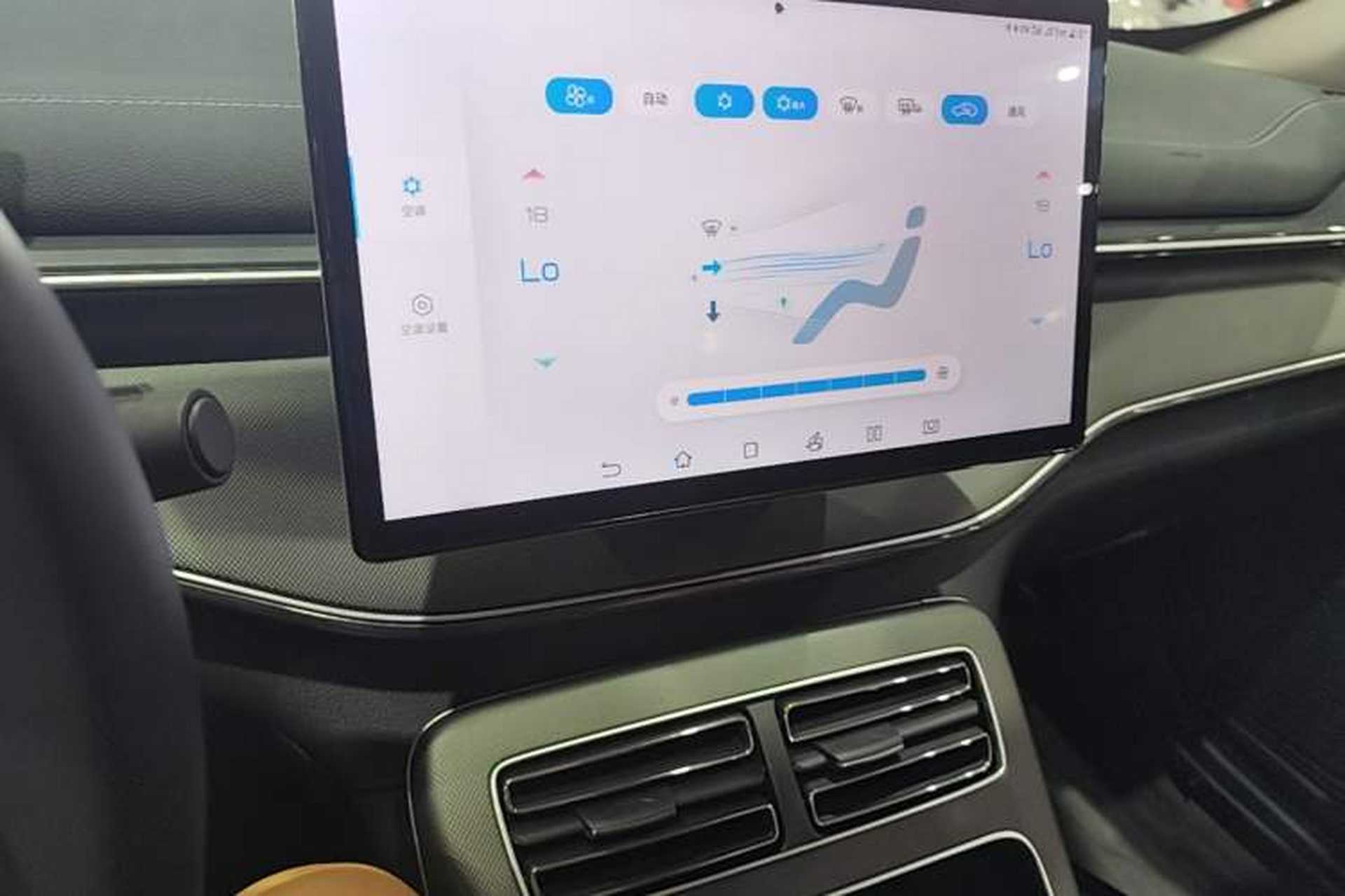Used BYD Destroyer 05 2024 HONOR Edition DM-i 55KM Luxury Model Audio And AC Panel