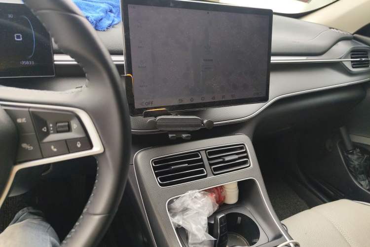 Used BYD Destroyer 05 2024 HONOR Edition DM-i 55KM Luxury Model Audio And AC Panel