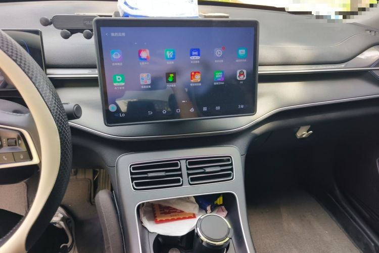 Used BYD Destroyer 05 2024 HONOR Edition DM-i 55KM Luxury Model Audio And AC Panel