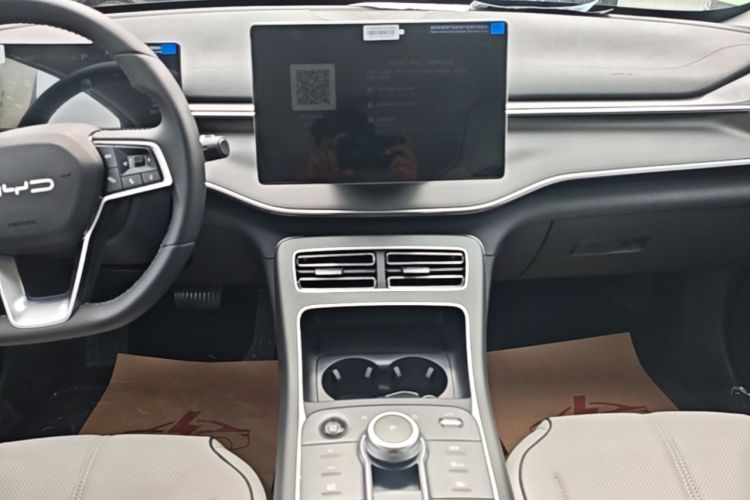 Used BYD Destroyer 05 2024 HONOR Edition DM-i 55KM Luxury Model Audio And AC Panel