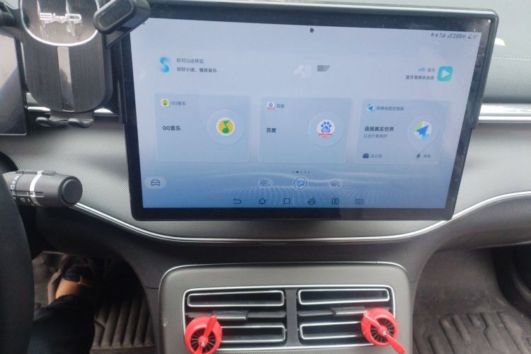 Used BYD Destroyer 05 2024 HONOR Edition DM-i 55KM Luxury Model Audio And AC Panel