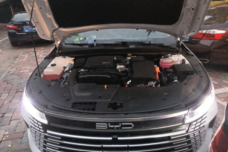 Used BYD Destroyer 05 2024 HONOR Edition DM-i 55KM Luxury Model Engine Bay