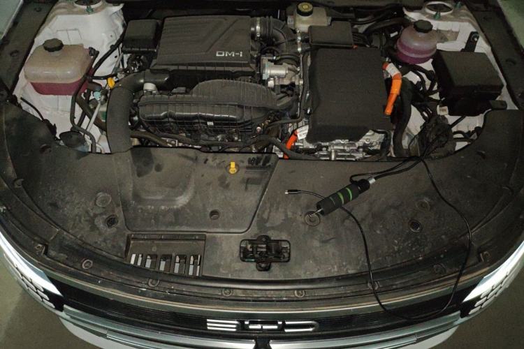 Used BYD Destroyer 05 2024 Honor Edition DM-i 120KM Luxury Model Engine Bay