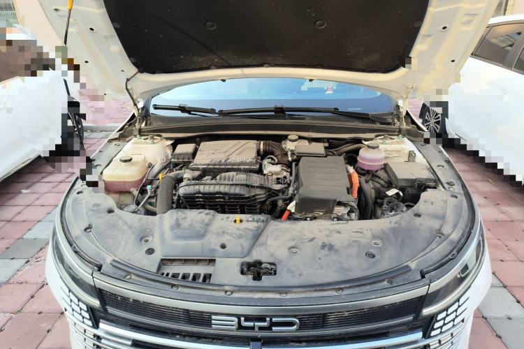 Used BYD Destroyer 05 2024 HONOR Edition DM-i 55KM Luxury Model Engine Bay