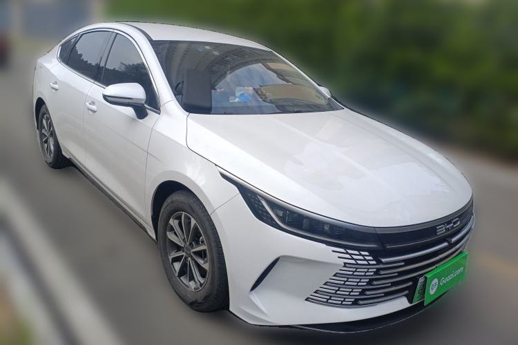 Used BYD Destroyer 05 2024 HONOR Edition DM-i 55KM Luxury Model Front Right 45 Deg