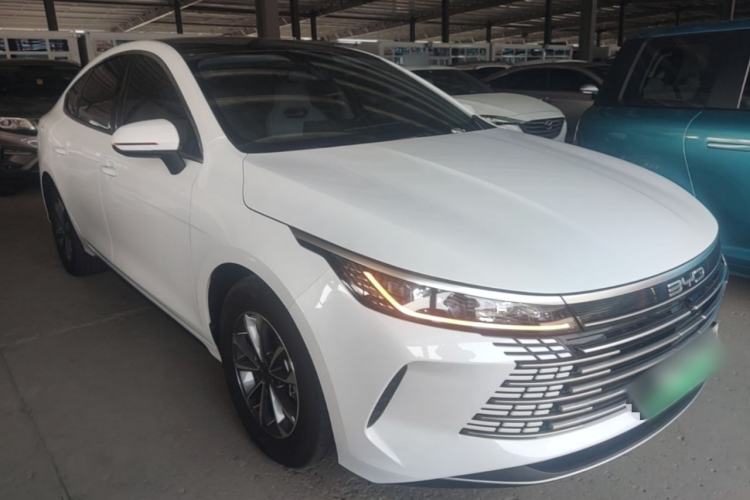 Used BYD Destroyer 05 2024 HONOR Edition DM-i 55KM Luxury Model Front Right 45 Deg