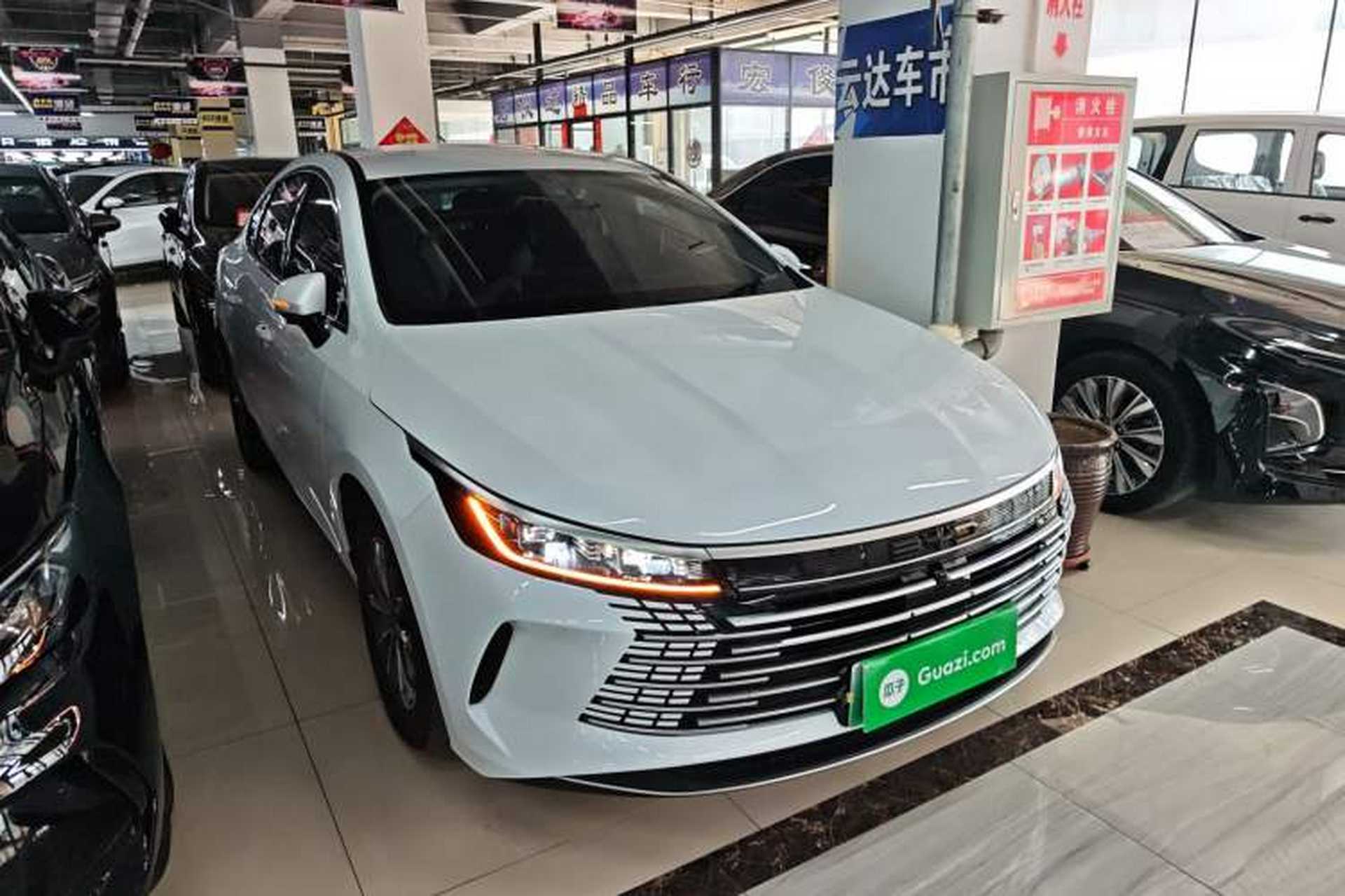 Used BYD Destroyer 05 2024 HONOR Edition DM-i 55KM Luxury Model Front Right 45 Deg
